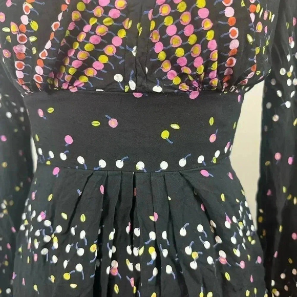 🔥 Host Pick 🔥 Free People dot patterned black dress with open back size 2 - Picture 7 of 11